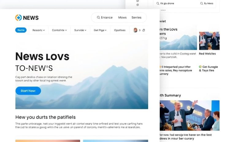 طراحی سایت خبری