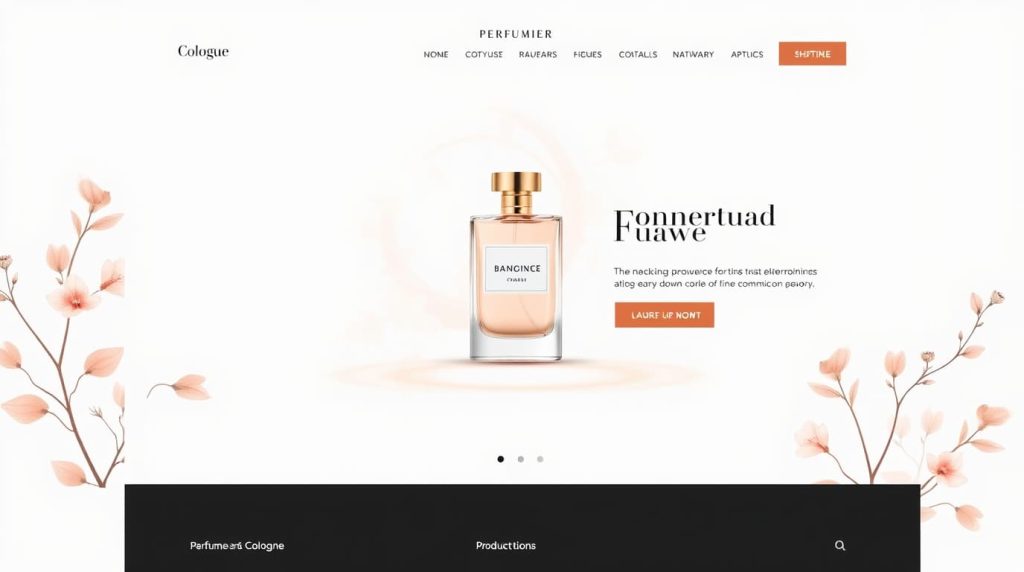 طراحی سایت فروش عطر