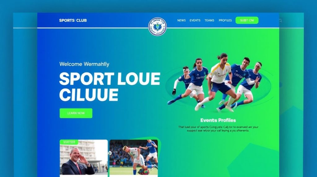 طراحی سایت باشگاه بدنسازی